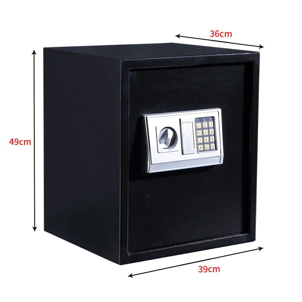 Traderight Group  50L Security Box Digital Safe Electronic Home Office Cash Deposit Lock Password