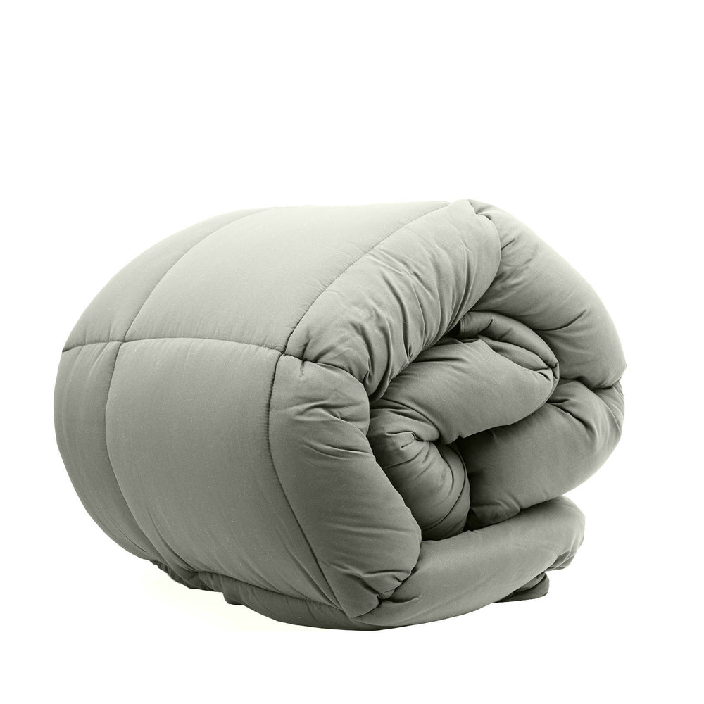 Royal Comfort Quilt Ultra Warm 800GSM Bamboo Blend Cover Duvet Bedding Queen Charcoal