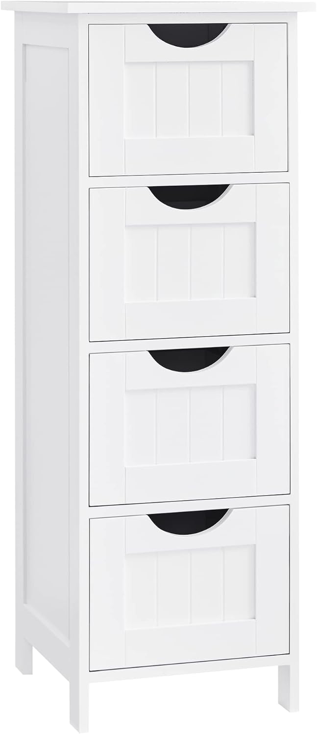 VASAGLE Floor Cabinet with 4 Drawers