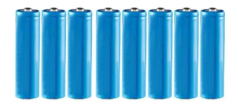 [8 Pack] 18650 Rechargeable Batteries Lithium Li Ion 3.7V 3600mah mAh Length 69mm