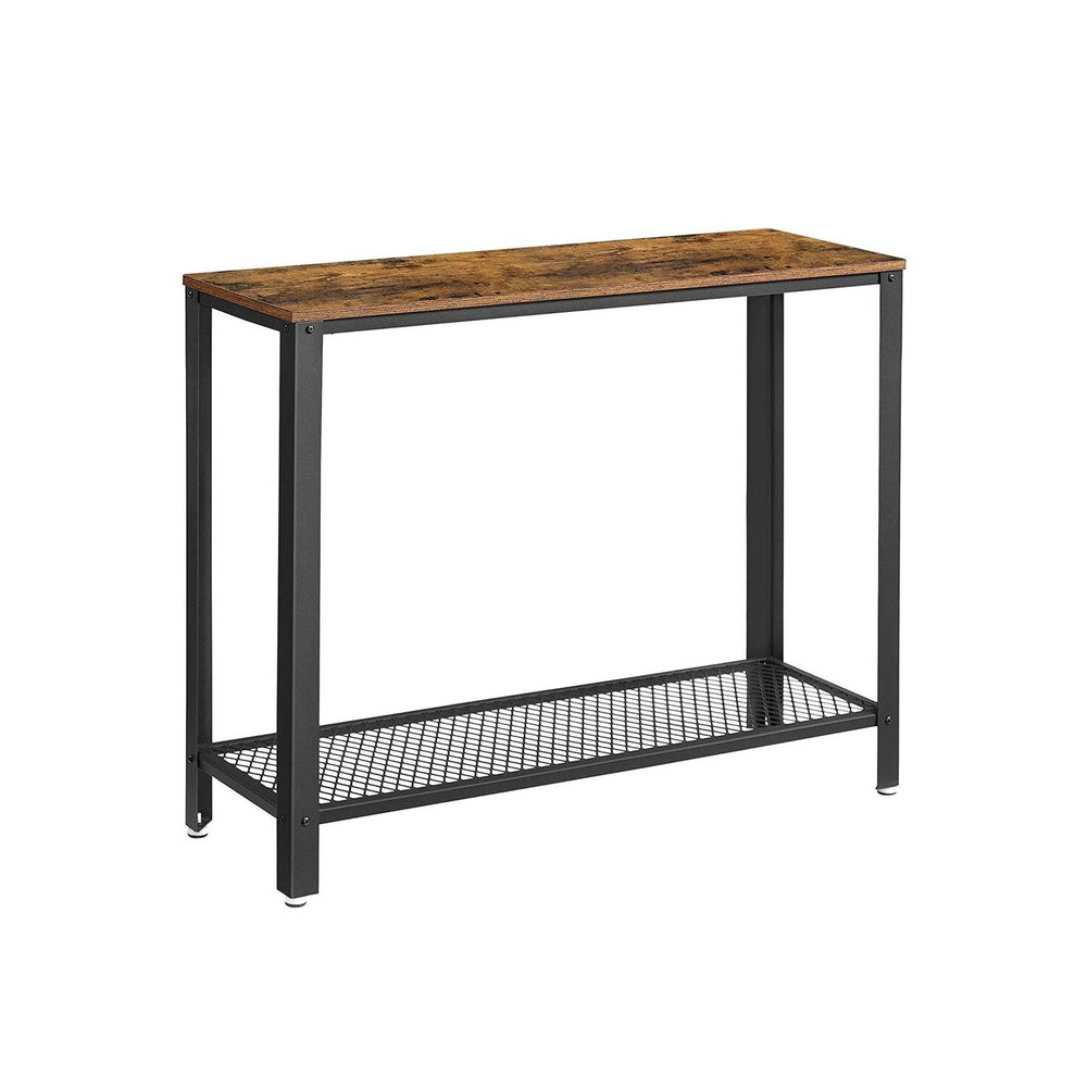 VASAGLE Console Entry Hall Table - Rustic Brown