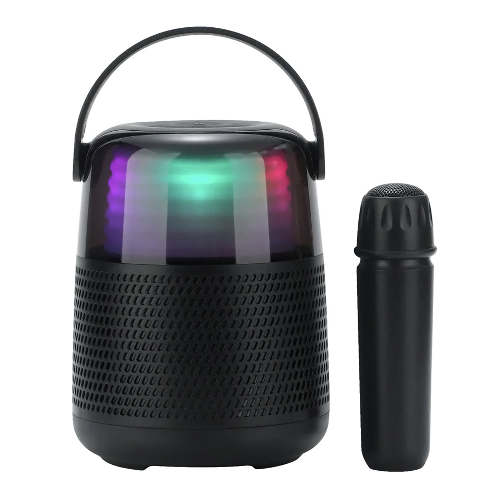Moki Starmaker Bluetooth Karaoke Combo w/Microphone &amp; LED Speaker