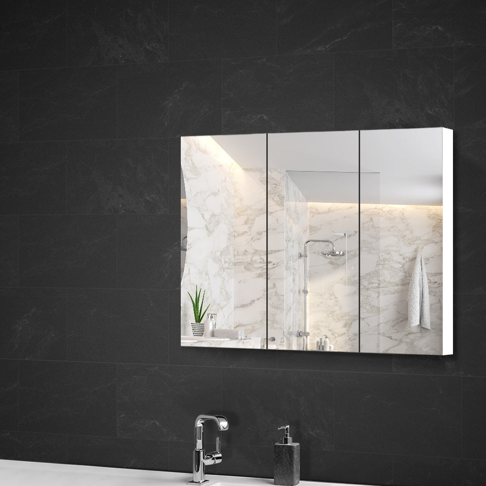 Cefito Bathroom Mirror Cabinet Vanity 900mmx720mm