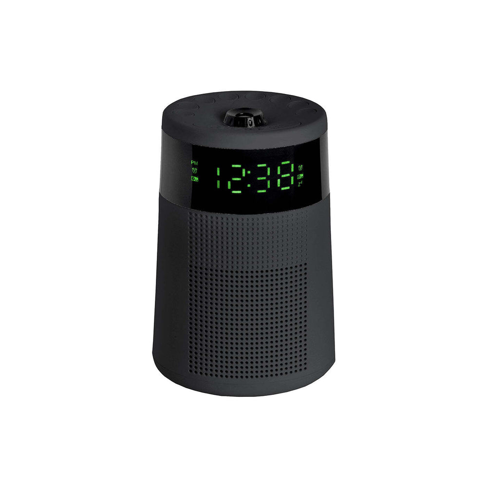 Lenoxx Sleek Projector Alarm Clock &amp; Radio - Projects the Time onto the Ceiling