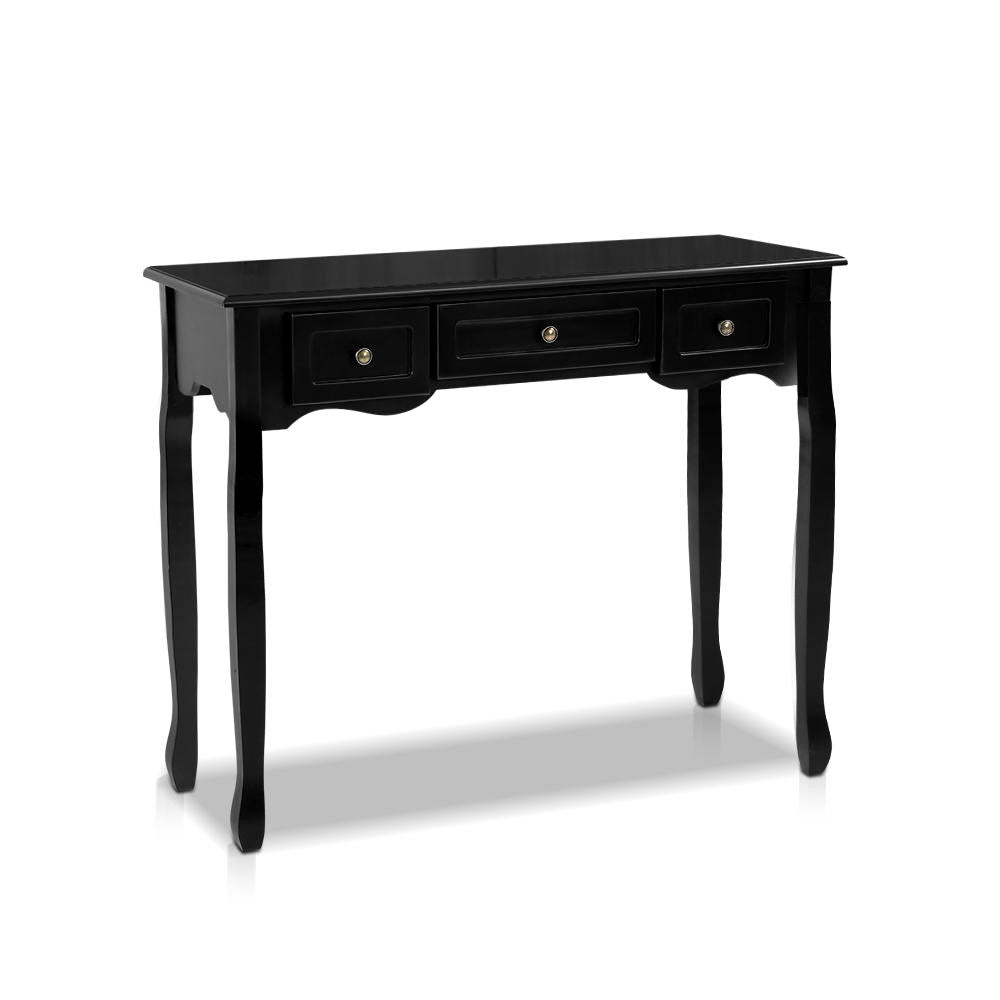 Artiss French Console Table Black