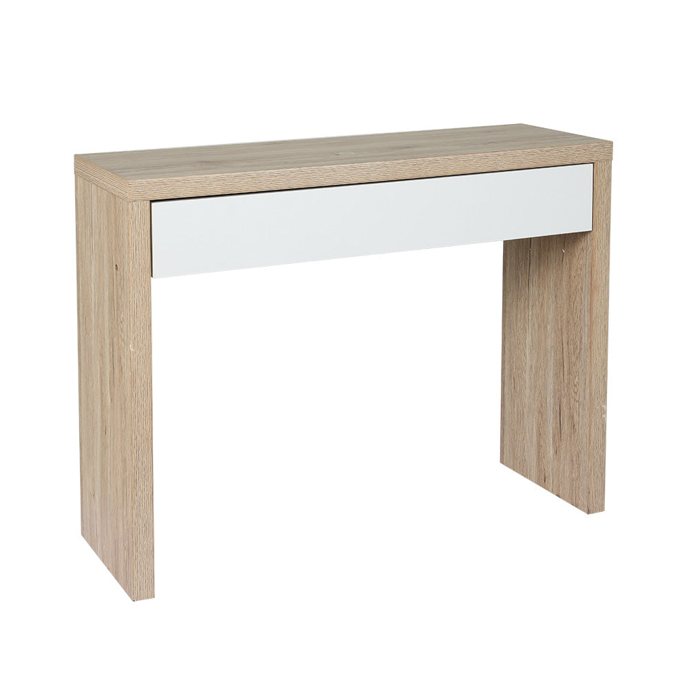 Artiss Console Table Hallway Table With Drawer 100CM