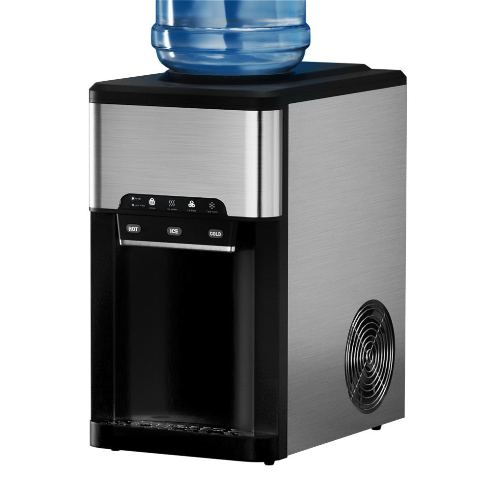 Devanti Ice Maker Machine with Water Dispenser