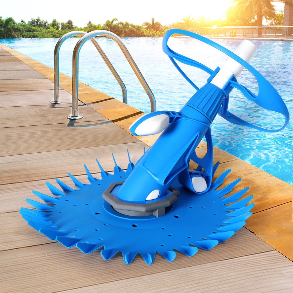 Traderight Group  Swimming Pool Cleaner Automatic Floor Climb Wall Vacuum Hose 10M Suction Summer