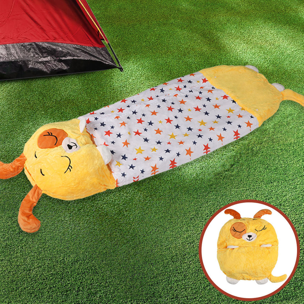 Mountview Sleeping Bag Child Pillow Stuffed Toy Kids Bags Gift Toy Dog 135cm S