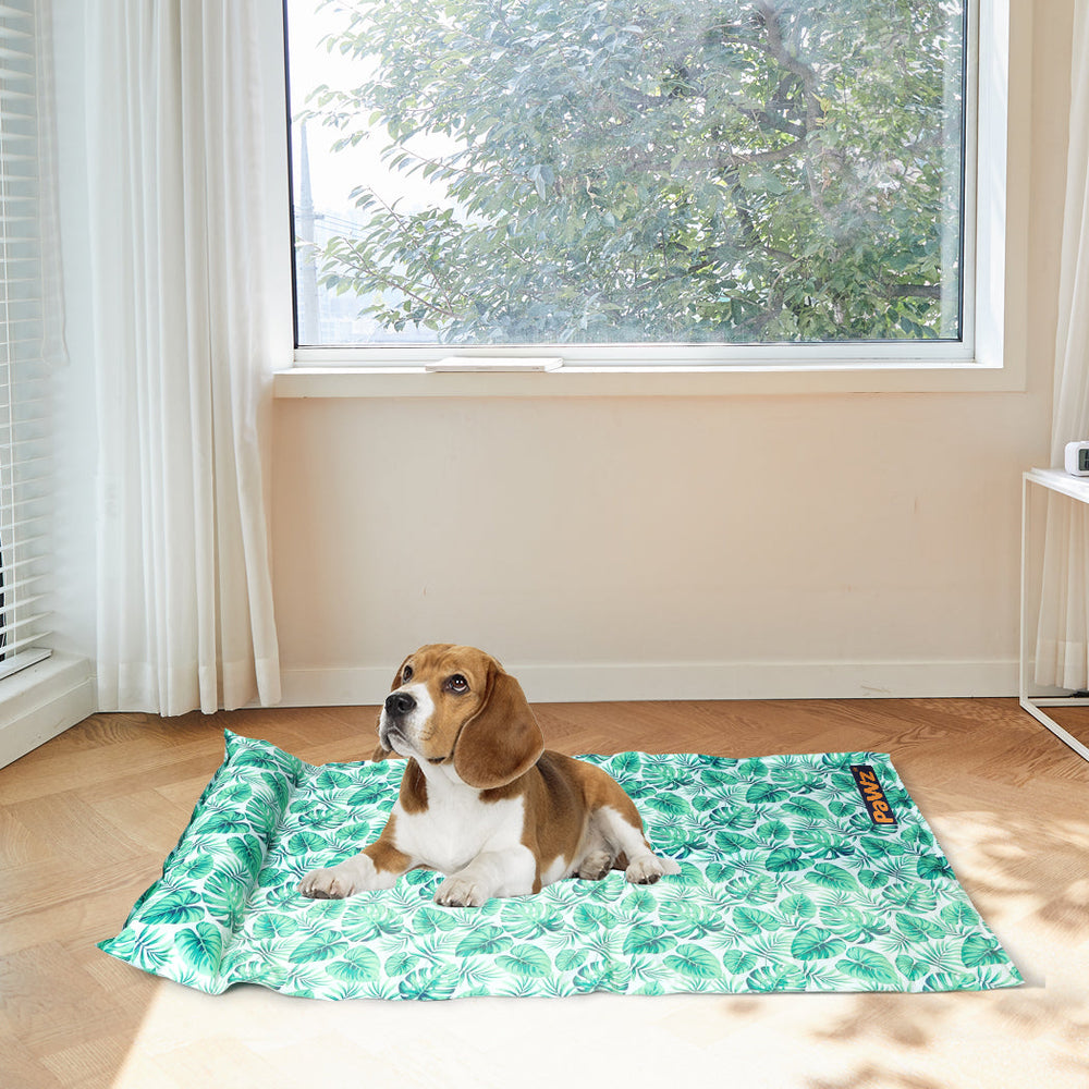 Pawz Pet Cooling Mat Cat Dog Gel Non-Toxic Bed Pillow Sofa Self-cool Summer M