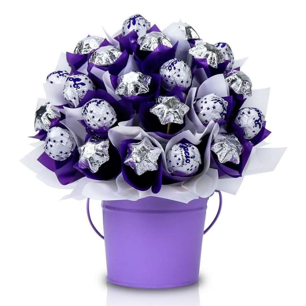 Lilacs &amp; Violets Chocolate Bouquet