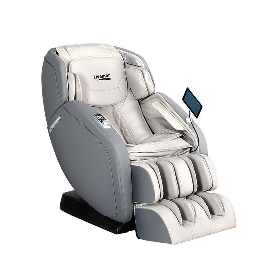 Livemor Massage Chair 4D Electric Recliner Shiatsu