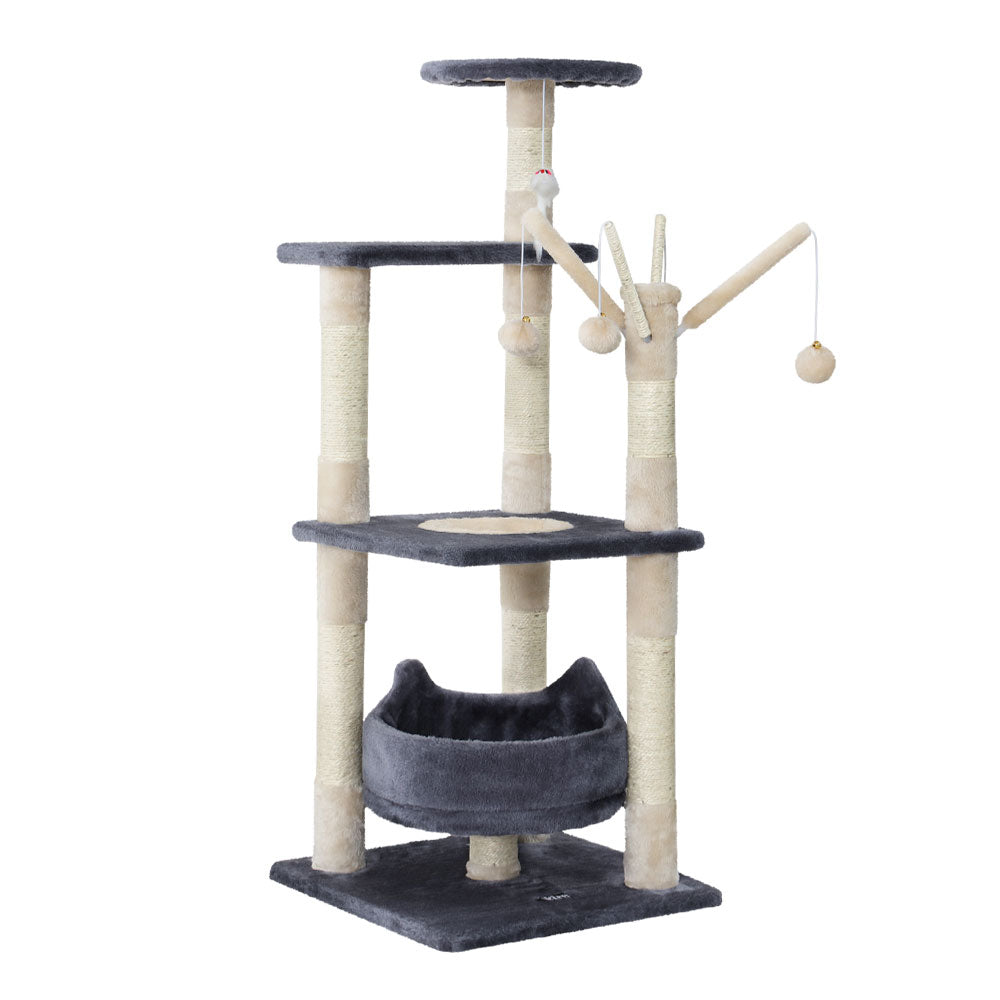 i.Pet Cat Tree Tower Grey 110CM