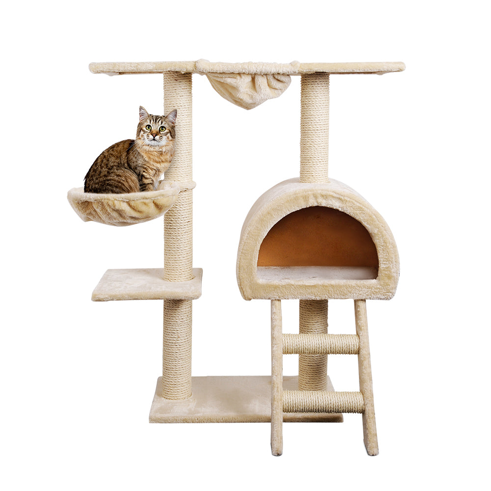 i.Pet Cat Tree Tower Beige 100CM