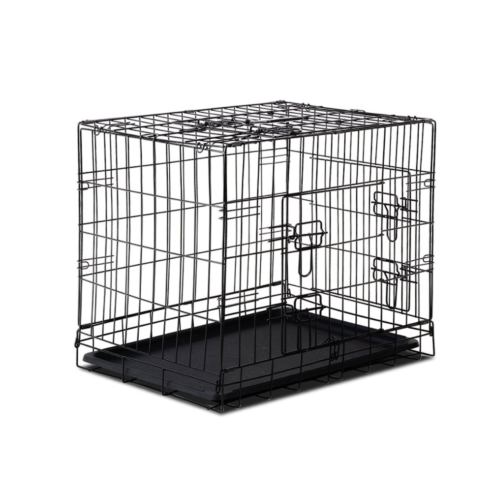 i.Pet Dog Cage 24inch Black