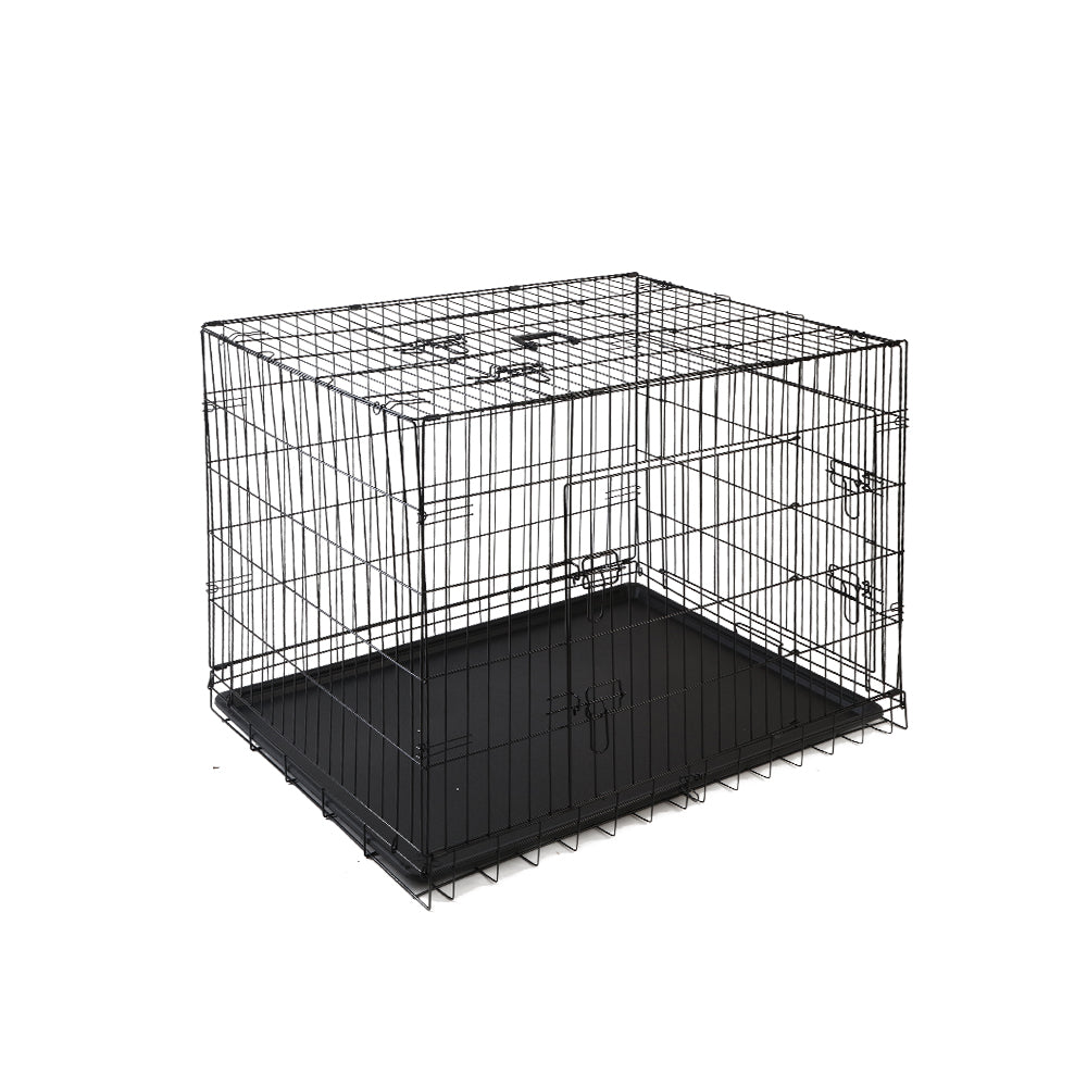 i.Pet 42 Inch Portable 3 Doors Dog Cage