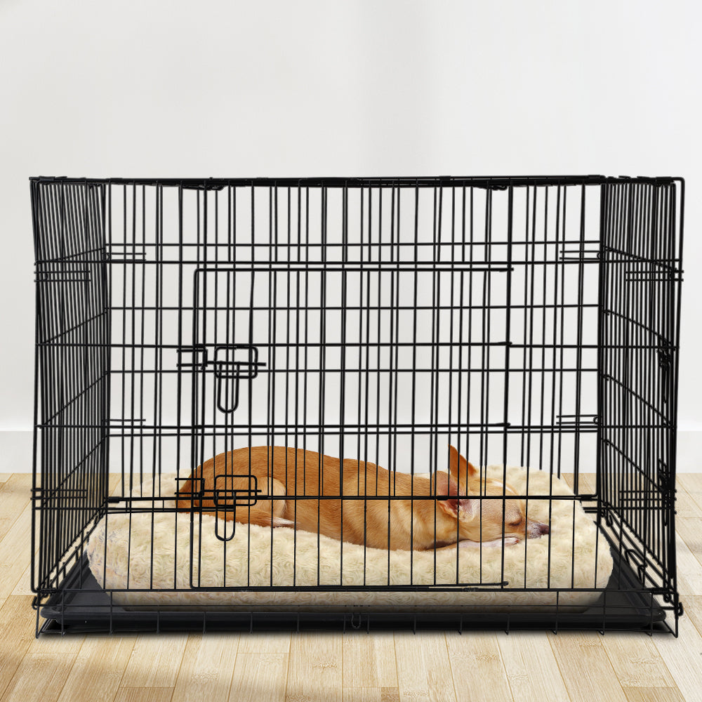 i.Pet 48 Inch Portable 3 Doors Dog Cage