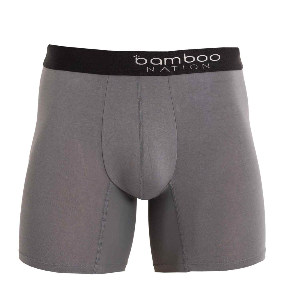 Bamboo Nation Boxer Briefs Mens Bamboo Jocks Underwear Anti Chafe L Multi