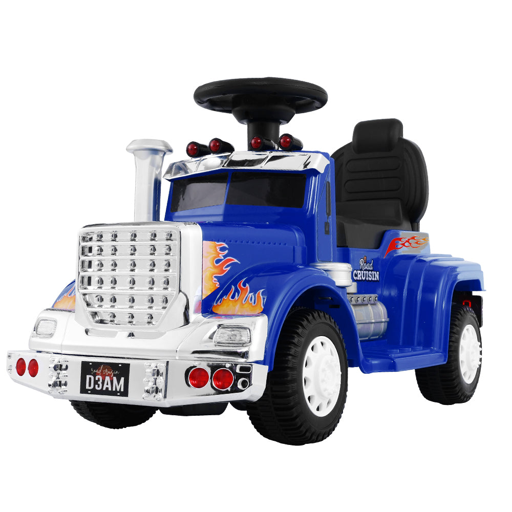 Rigo Ride On Truck Car Kids Toy Blue