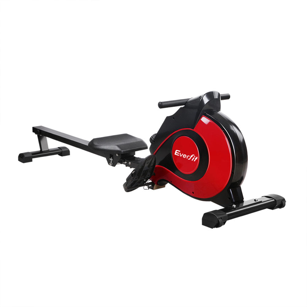Everfit Magnetic Flywheel Rowing Machine Red