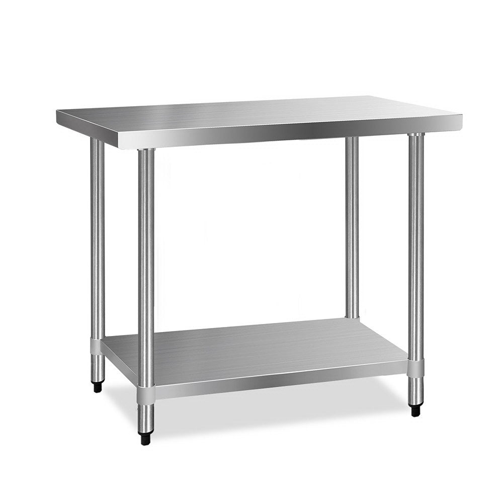 Cefito 430 Stainless Steel Kitchen Benches 121.9cmx61cm
