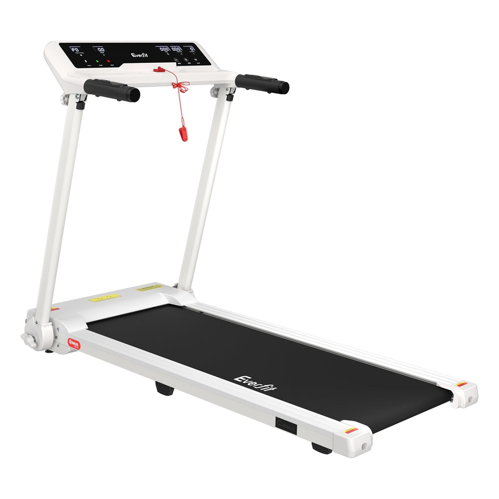Everfit Foldable Electric Treadmill 450mm White