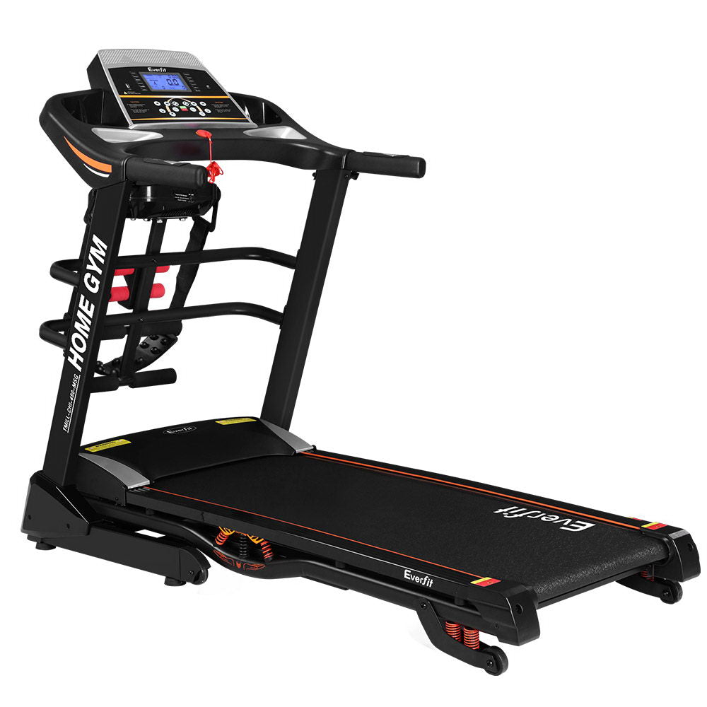Everfit Electric Auto Incline Treadmill Black