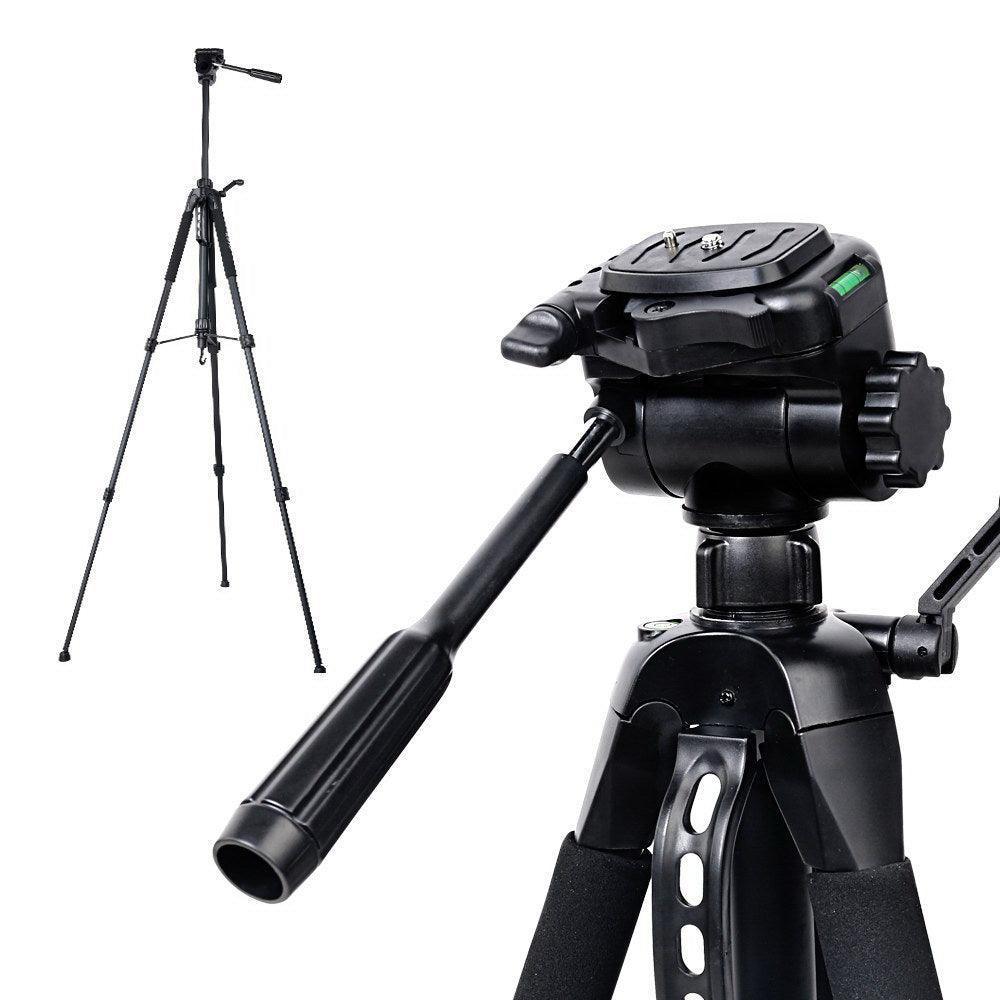 Weifeng 1.60M Professional Camera &amp; Phone Tripod Black