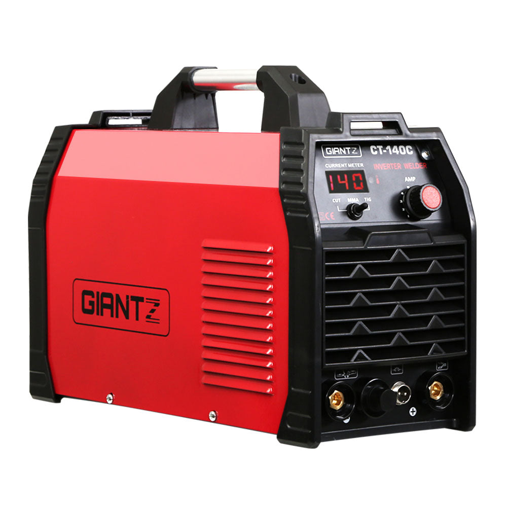 Giantz Inverter Welder 140 Amp Plasma Cutter DC iGBT