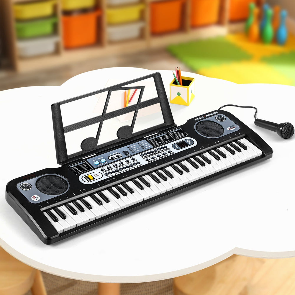 Mazam 61 Keys Piano Keyboard Electronic Musical Toy Gift w/ Microphone Holder