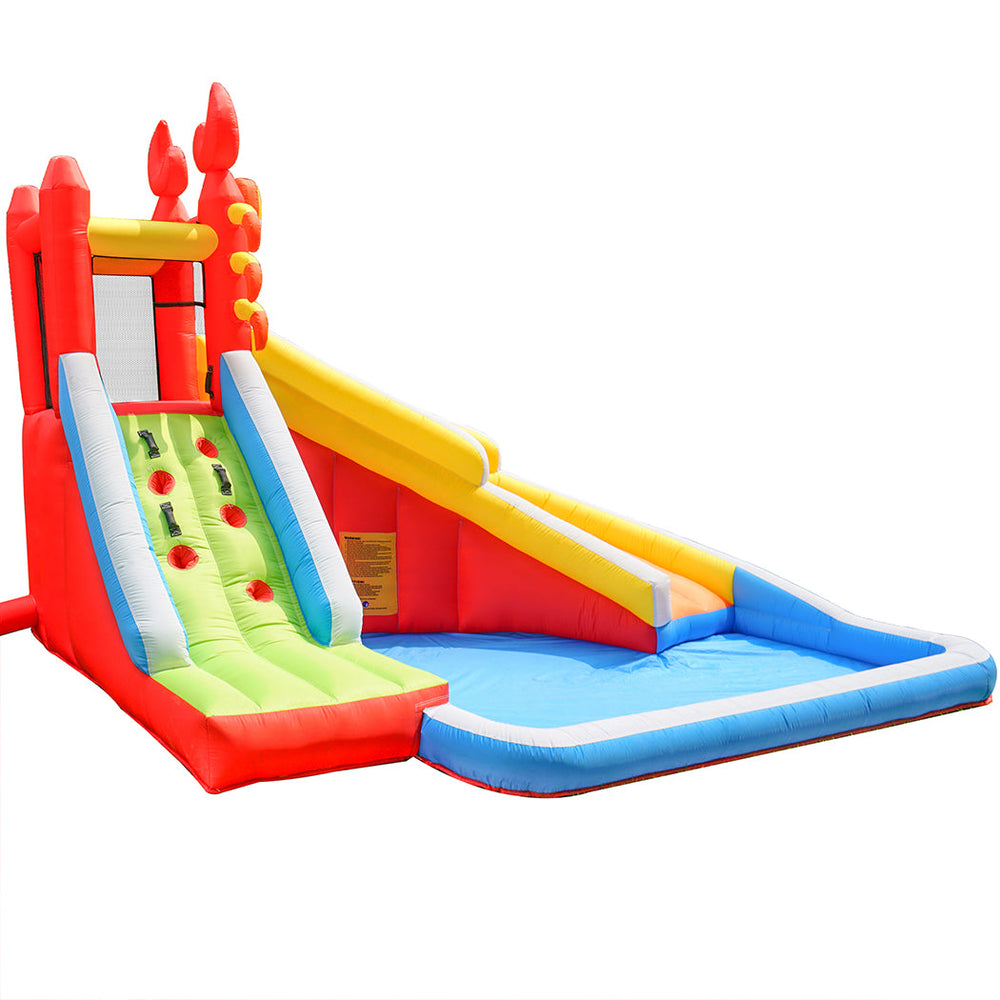 Bopeep Inflatable Water Slide Kids Jumping Castle Outdoor Park Pool Toys Splash