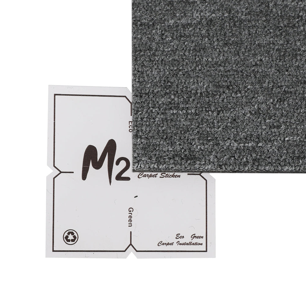 Marlow 20x Carpet Tiles 5m2 Box Heavy Commercial Retail Office Flooring Grey