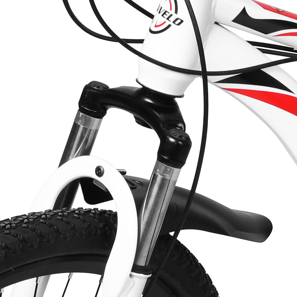 Monvelo 26&#39;&#39; Mountain Bike 21 Speed Bicycle Front Suspension Men Carboon Steel