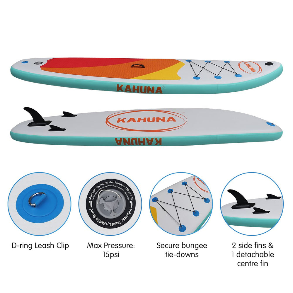 Kahuna Hana 11FT Inflatable Stand Up Paddle Board iSUP