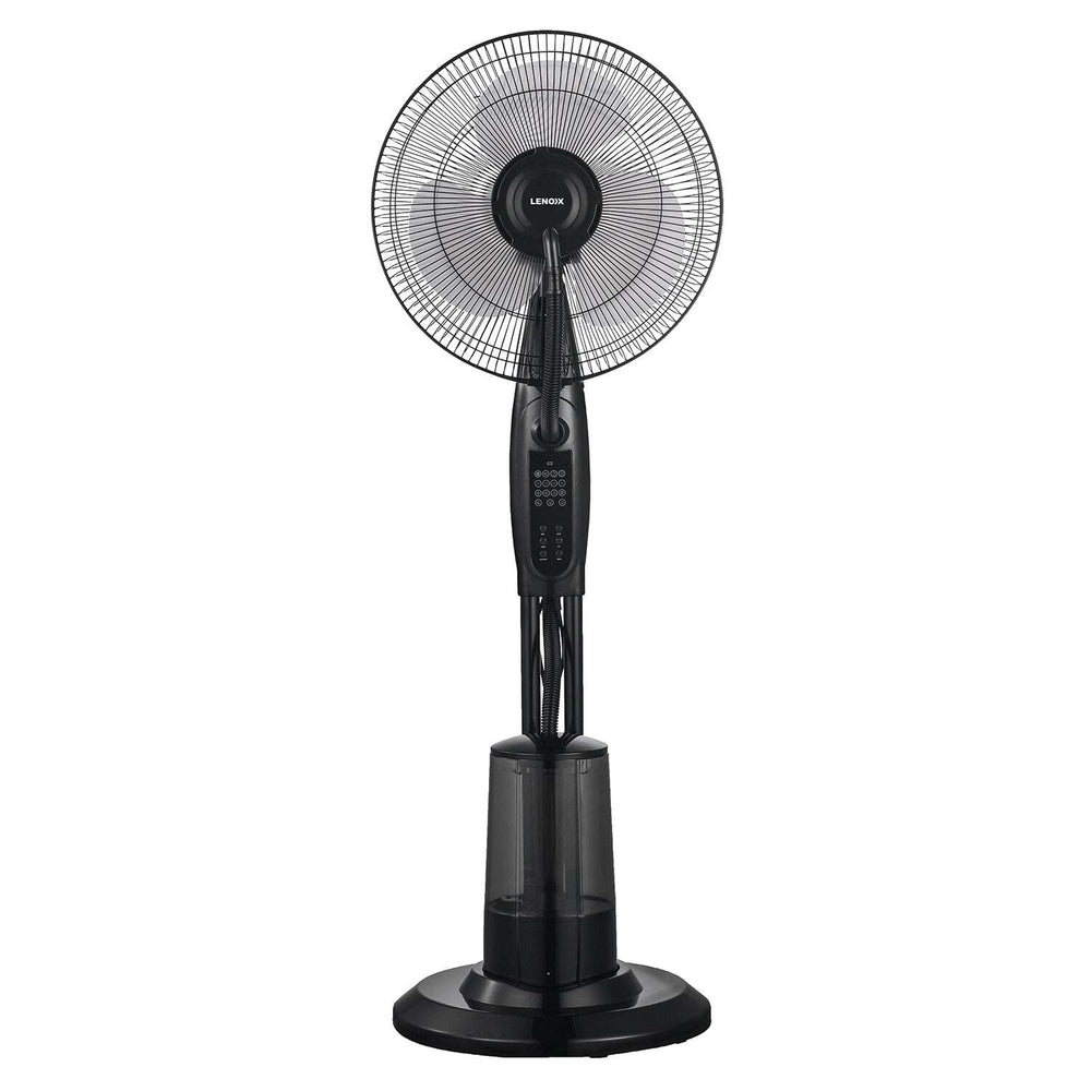 Lenoxx Freestanding Air Cooling Fan w/Misting Water Spray, W40cm, H1.2m + RC