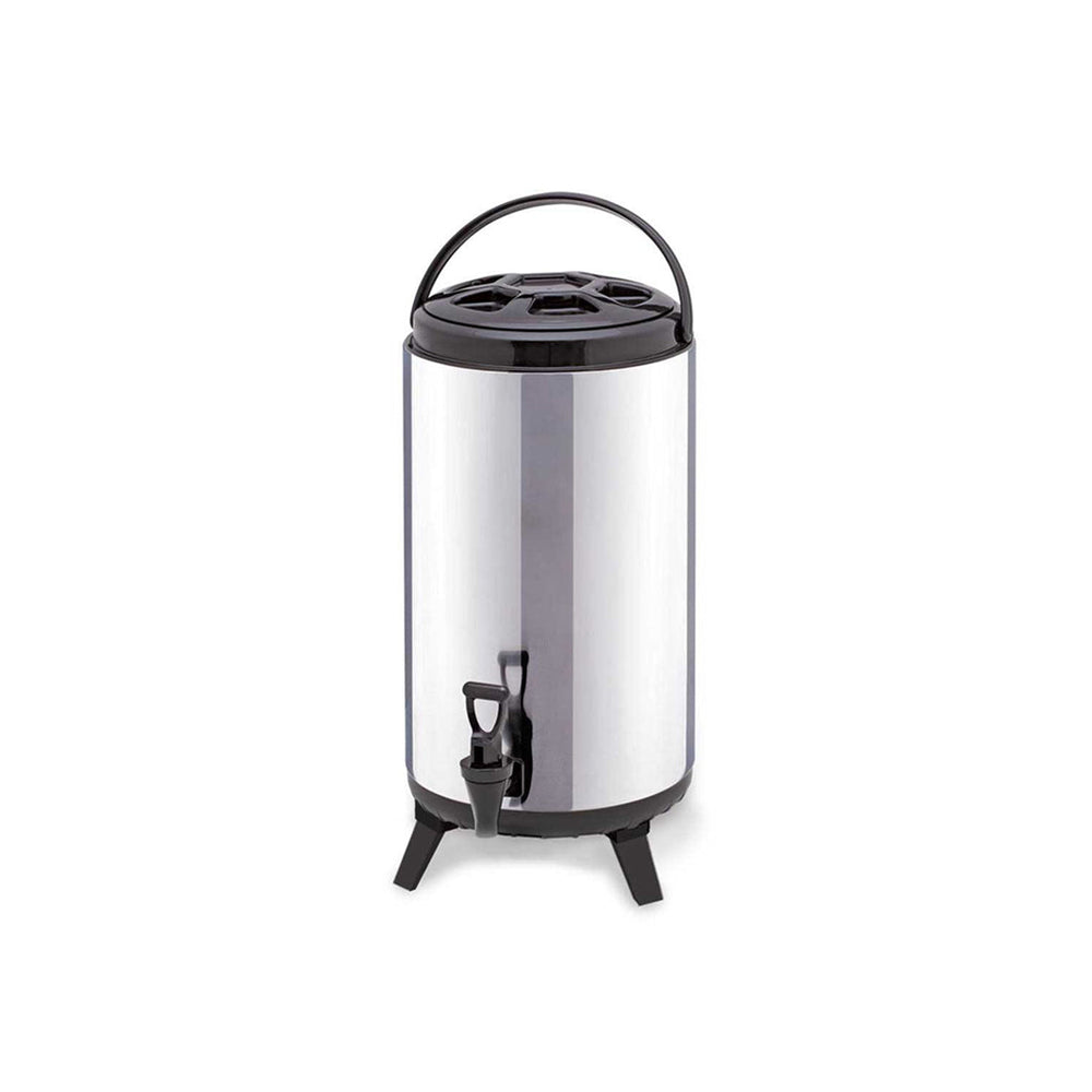 SOGA 10L Portable Insulate Cold/Heat Coffee Bubble Tea Pot Beer Barrel With Dispenser