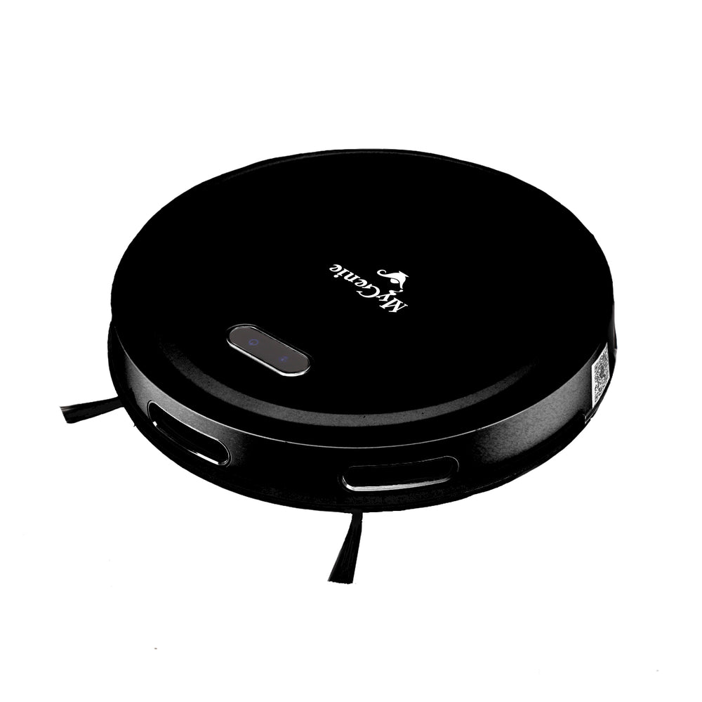 MyGenie Smart Robotic Vacuum Cleaner App Controlled Carpet Floors Auto Robot Black