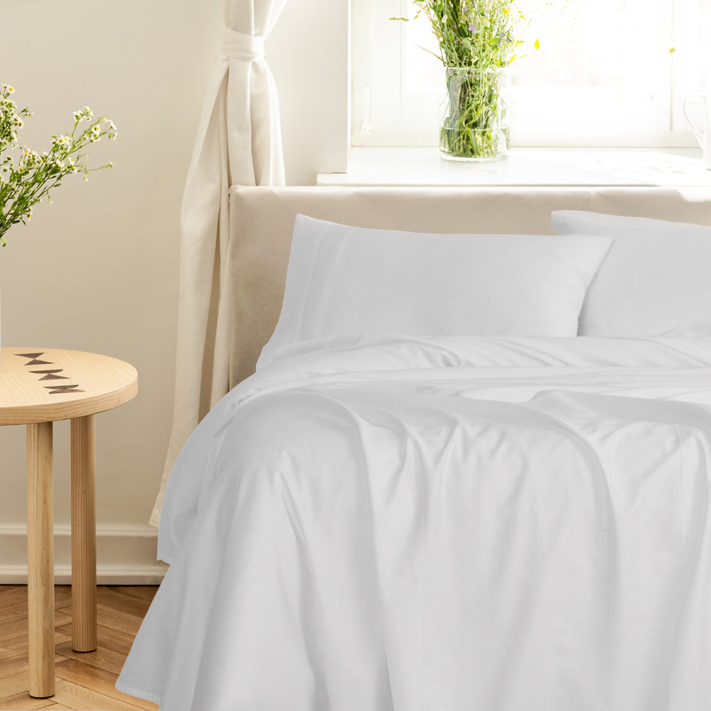 Royal Comfort 1000TC Balmain Hotel Grade Bamboo Cotton Sheets Pillowcases Set King Cool Grey