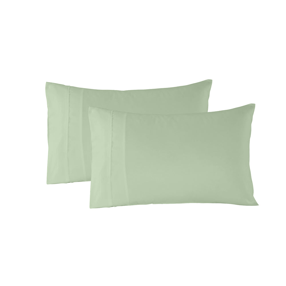 Royal Comfort 1200 Thread Count Sheet Set 4 Piece Ultra Soft Satin Weave Finish Double Sage Green