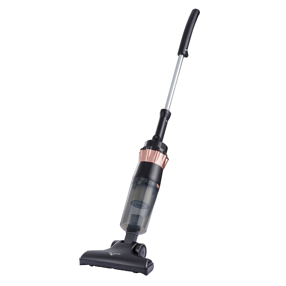 MyGenie CX300 2 in 1 Corded Stick Vacuum Ultralight Bagless Black, Rose Gold