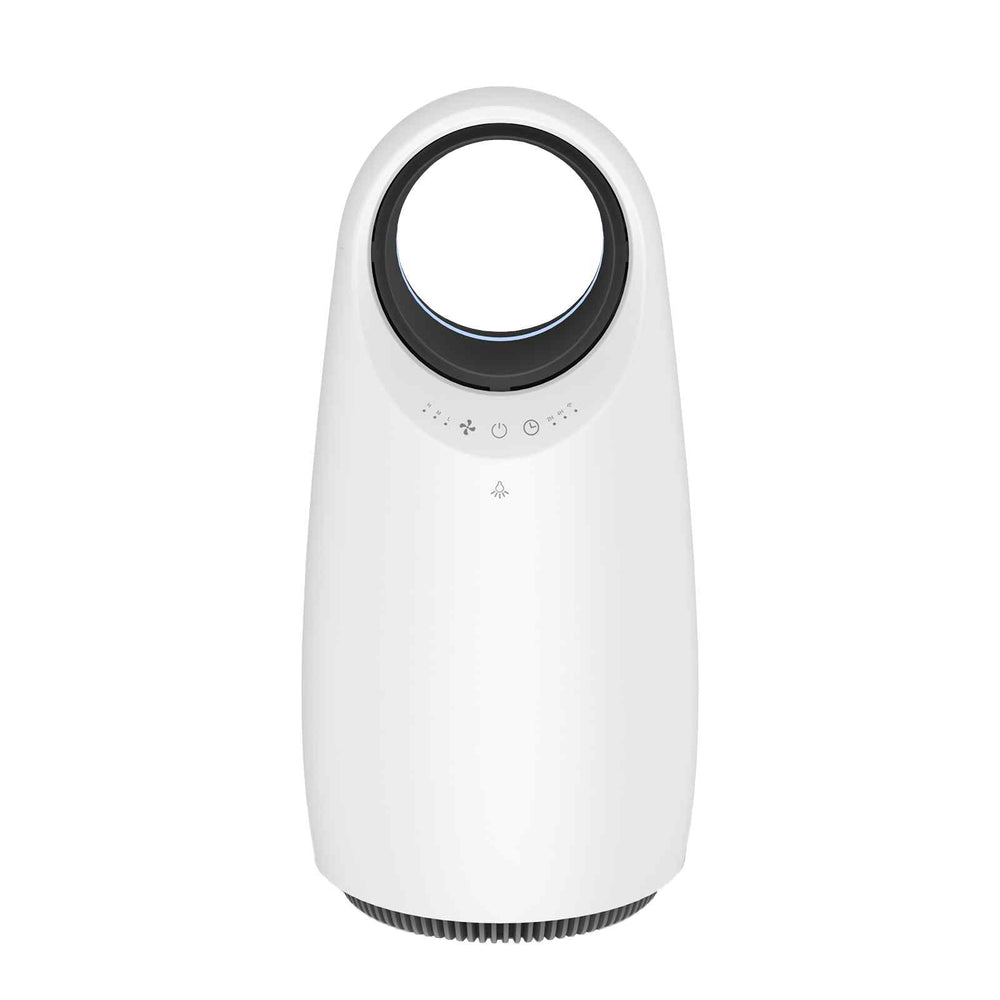 MyGenie Ultra Quiet Eco Flow Air Purifier WI-FI Control HEPA Filter One Size White