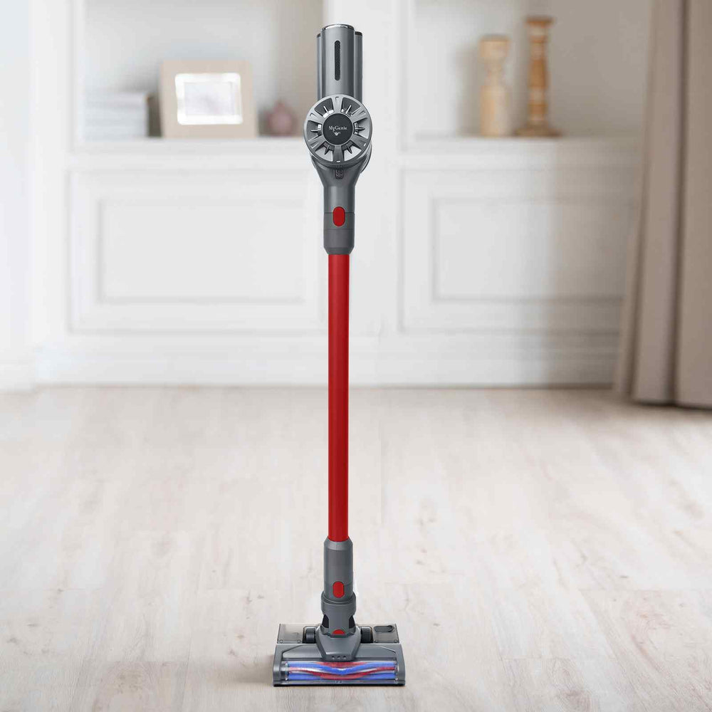 MyGenie H20 PRO Wet Mop 2-IN-1 Cordless Stick Vacuum Cleaner Handheld Recharge Red