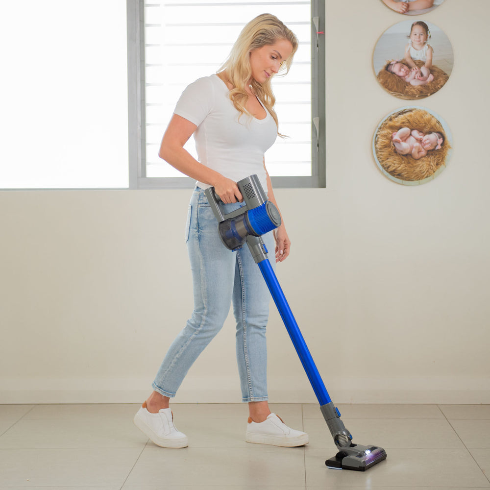 MyGenie XTREME H20 Stick Vacuum 3-In-1 Mop Cordless Handheld Strong Suction Blue