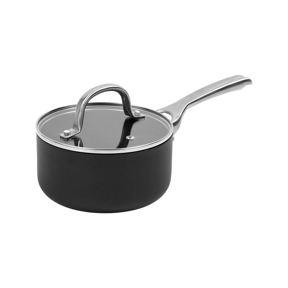 Gourmet Kitchen Meteore Non-Stick Saucepan with Flat Lid 16cm