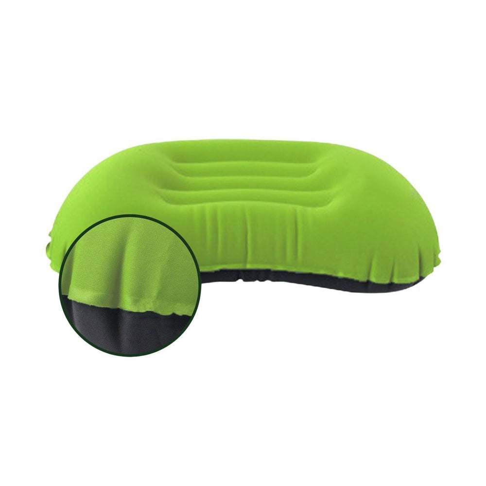 Kiliroo Inflatable Camping Travel Pillow Compact and Lightweight Outdoor Green
