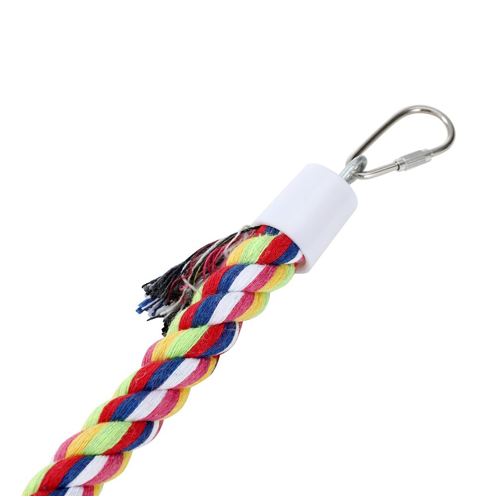 Parrot Spiral Rope Toy W/ Bell 50X2Cm