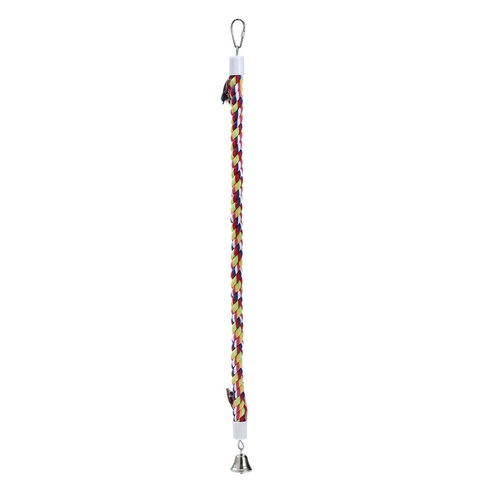 Parrot Spiral Rope Toy W/ Bell 50X2Cm