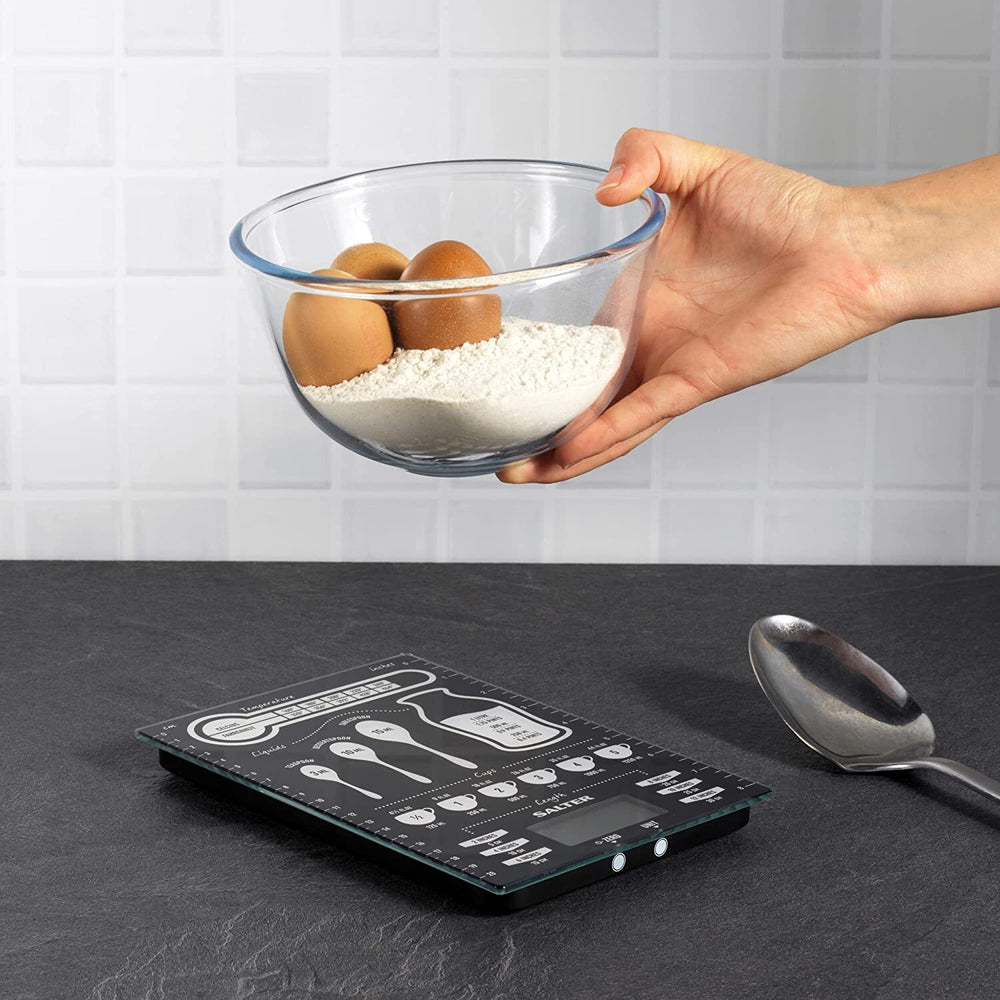 Salter Conversions Digital Kitchen Scales - Black