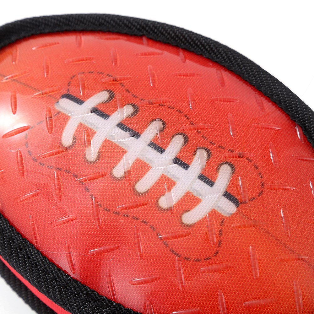 Paws &amp; Claws Pet/Dog Toy Super Sports 18x4.5cm TPR Covered Oxford Football