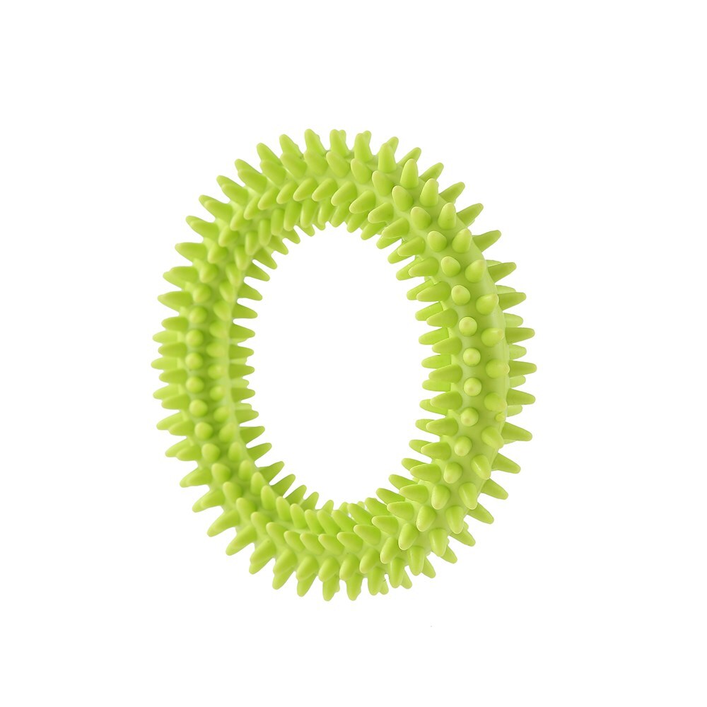 Paws &amp; Claws 11cm TPR Spikey Ring Pet/Dog Toy - Assorted